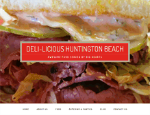 Tablet Screenshot of delilicioushb.com